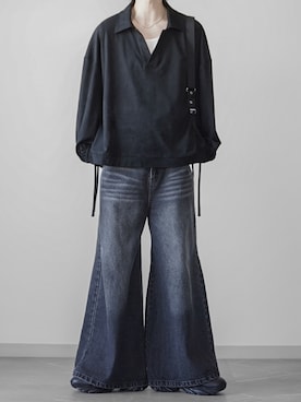 「アイテム（スニーカー）」を使った、翔【低身長コーデ】さん（メンズ・167cm）の秋コーディネート