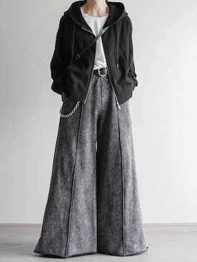 「アイテム（スウェットパンツ）」を使った、翔【低身長コーデ】さん（メンズ・167cm）の春コーディネート