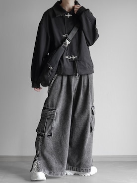「ELLUV（エルブ）のアイテム」を使った、翔【低身長コーデ】さん（メンズ・167cm）の秋コーディネート