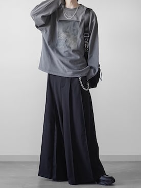 「アイテム（ウォレットチェーン）」を使った、翔【低身長コーデ】さん（メンズ・167cm）の夏コーディネート
