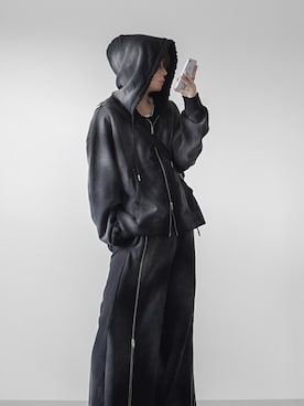 「アイテム（パーカー）」を使った、翔【低身長コーデ】さん（メンズ・167cm）の夏コーディネート
