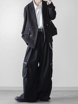 「白シャツ」｜翔【低身長コーデ】さん（メンズ・167cm）の夏コーディネート