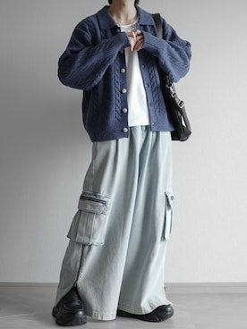 翔【低身長コーデ】さん（メンズ・167cm）の秋コーディネート