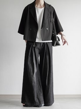 「アイテム（ジャケット/アウター）」を使った、翔【低身長コーデ】さん（メンズ・167cm）の夏コーディネート