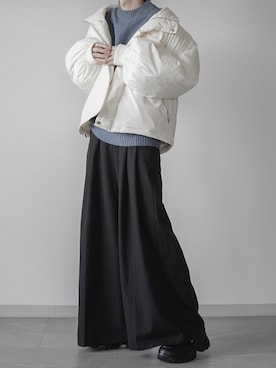 「アイテム（ダウンジャケット/コート）」を使った、翔【低身長コーデ】さん（メンズ・167cm）の秋コーディネート