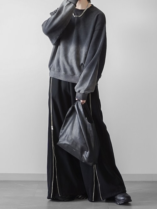 セール】【ELLUV/エルヴ】ヴィンテージフェード＆ダメージ加工 ジップ