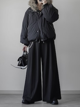 「アイテム（ローファー）」を使った、翔【低身長コーデ】さん（メンズ・167cm）の冬コーディネート