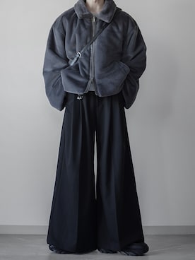 「アイテム（ブルゾン）」を使った、翔【低身長コーデ】さん（メンズ・167cm・20代）の冬コーディネート