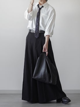 「アイテム（フォーマルスーツ/小物）」を使った、翔【低身長コーデ】さん（メンズ・167cm・20代）の秋コーディネート