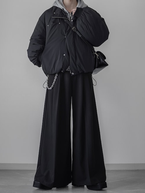 ELLUV/エルヴ】ヴィンテージフェード＆ダメージ加工 ショートジップ