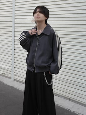 「アイテム（ジャージ）」を使った、翔【低身長コーデ】さん（メンズ・167cm）の秋コーディネート