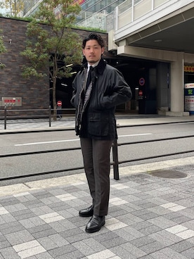 keisuke kyomotoさん（メンズ・169cm）の秋コーディネート