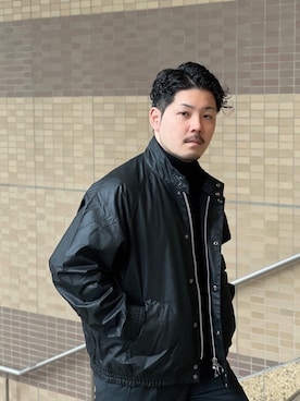 「アイテム（テーラードジャケット）」を使った、keisuke kyomotoさん（メンズ・169cm）の秋コーディネート