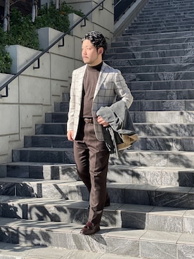 keisuke kyomotoさん(メンズ・169cm)の冬コーディネート