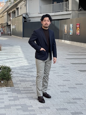 keisuke kyomotoさん（メンズ・169cm）の冬コーディネート