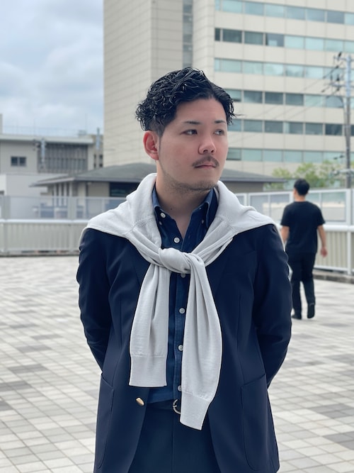 セール】LIFE STYLE TAILOR デニムボタンダウンシャツ（シャツ