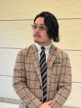 「few.（フュー）のアイテム」を使った、keisuke kyomotoさん（メンズ・169cm）の秋コーディネート