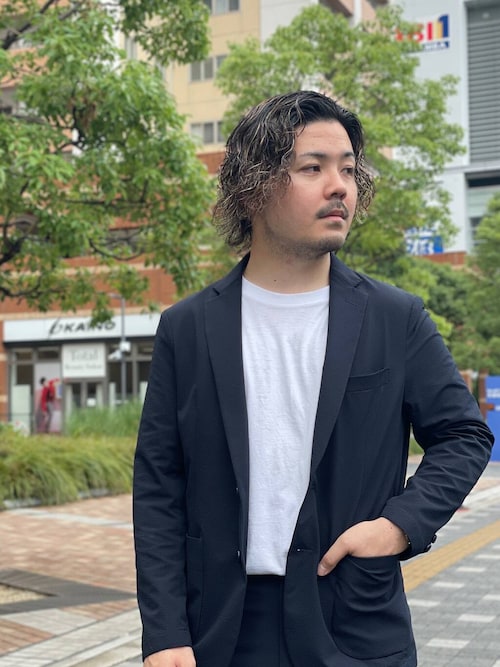 URBAN RESEARCH DOORSのフォーマルスーツ/小物を使った