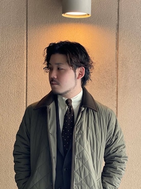 「アーバンリサーチドアーズ」｜「アイテム（その他アウター）」を使った、keisuke kyomotoさん（メンズ・169cm）の冬コーディネート