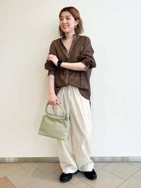 とみ⍩⃝⃜⑅さん（レディース・161cm）の夏コーディネート