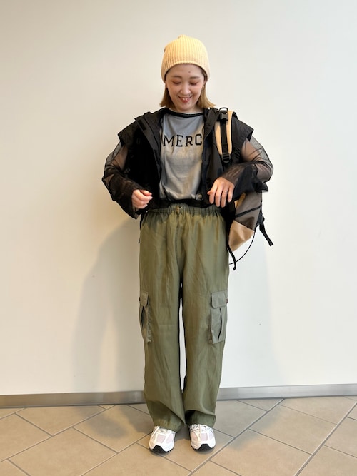 REFLEM シアー ポケット ナイロン カーゴパンツ REFLEM（レフレム）の「『REFLEM/レフレム』シアーポケットナイロン