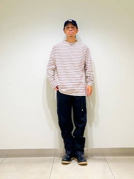 「デニム」｜DAIKI TAKEYAさん（メンズ・165cm・30代）の夏コーディネート