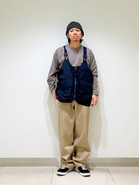 「アーバンリサーチ」｜DAIKI TAKEYAさん（メンズ・165cm）の秋コーディネート