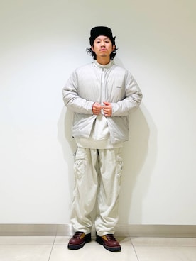 「STONEMASTER（ストーンマスター ）のアイテム」を使った、DAIKI TAKEYAさん（メンズ・165cm）の冬コーディネート