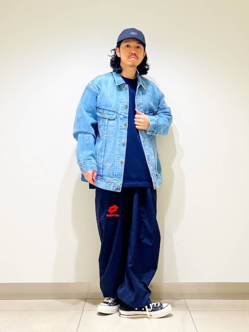 LOTTO　LOGO NYLON PANTS
