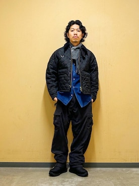 「STONEMASTER（ストーンマスター ）のアイテム」を使った、DAIKI TAKEYAさん（メンズ・165cm）の秋コーディネート
