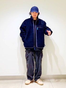 「パタゴニア」｜DAIKI TAKEYAさん（メンズ・165cm）の冬コーディネート