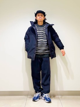 DAIKI TAKEYAさん(メンズ・165cm)の冬コーディネート