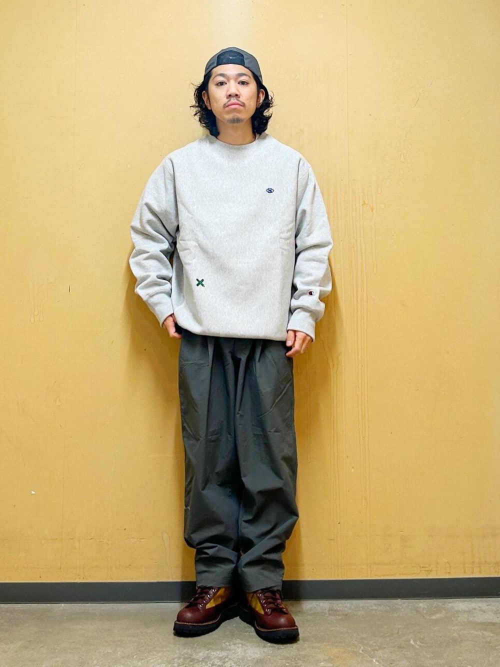 別注』LOWERCASE×Champion LCリバースウィーブbyFACEOKAを使った人気