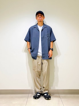 「アーバンリサーチドアーズ」｜DAIKI TAKEYAさん（メンズ・165cm）の夏コーディネート