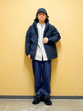 DAIKI TAKEYAさん（メンズ・165cm）の冬コーディネート
