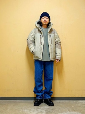 「アイテム（その他トップス）」を使った、DAIKI TAKEYAさん（メンズ・165cm）の秋コーディネート