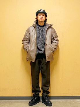 DAIKI TAKEYAさん（メンズ・165cm）の冬コーディネート