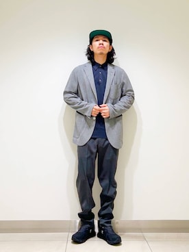 「on」｜DAIKI TAKEYAさん（メンズ・165cm）の春コーディネート