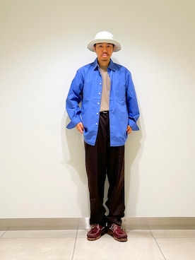 DAIKI TAKEYAさん（メンズ・165cm）の秋コーディネート