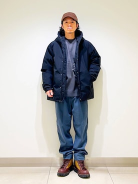 「アーバンリサーチドアーズ」｜DAIKI TAKEYAさん（メンズ・165cm）の冬コーディネート