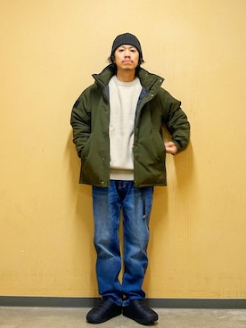 DAIKI TAKEYAさん（メンズ・165cm）の冬コーディネート