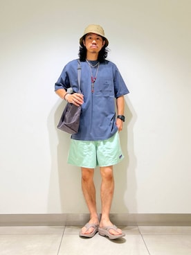 「アーバンリサーチドアーズ」｜DAIKI TAKEYAさん（メンズ・165cm）の夏コーディネート