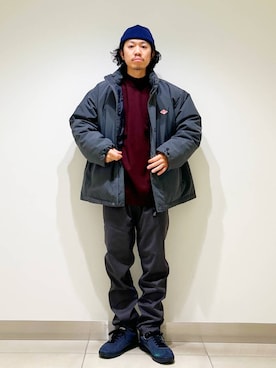 「PUMA（プーマ）のアイテム」を使った、DAIKI TAKEYAさん（メンズ・165cm）の冬コーディネート
