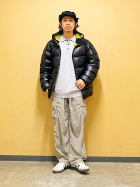 「STONEMASTER（ストーンマスター ）のアイテム」を使った、DAIKI TAKEYAさん（メンズ・165cm）の冬コーディネート