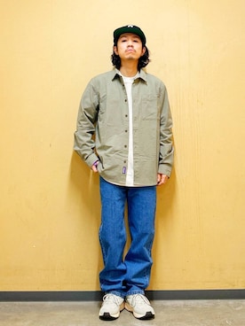 「パタゴニア」｜DAIKI TAKEYAさん（メンズ・165cm）の冬コーディネート