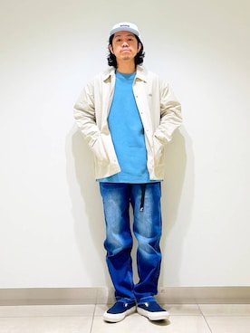 「vans」｜DAIKI TAKEYAさん（メンズ・165cm）の春コーディネート