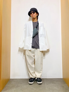 「worknotwork」｜DAIKI TAKEYAさん（メンズ・165cm）の夏コーディネート