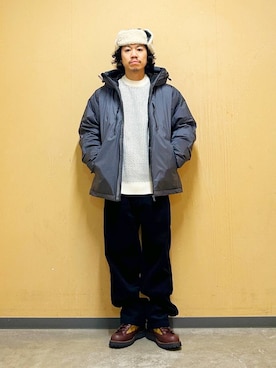 DAIKI TAKEYAさん（メンズ・165cm）の冬コーディネート