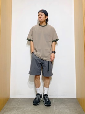 DAIKI TAKEYAさん（メンズ・165cm）の夏コーディネート