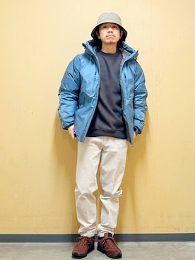 DAIKI TAKEYAさん（メンズ・165cm）の冬コーディネート